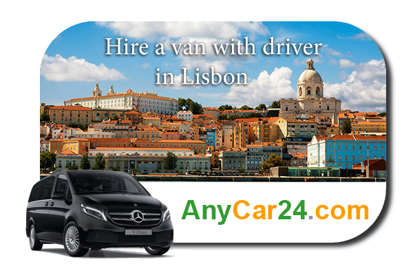 Hire a van with driver in Lisbon