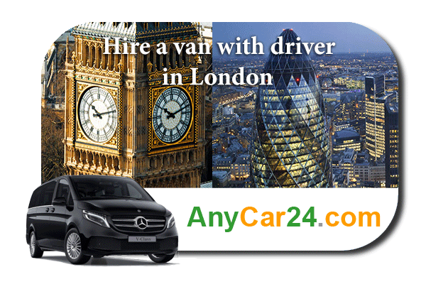 Hire a van with driver in London