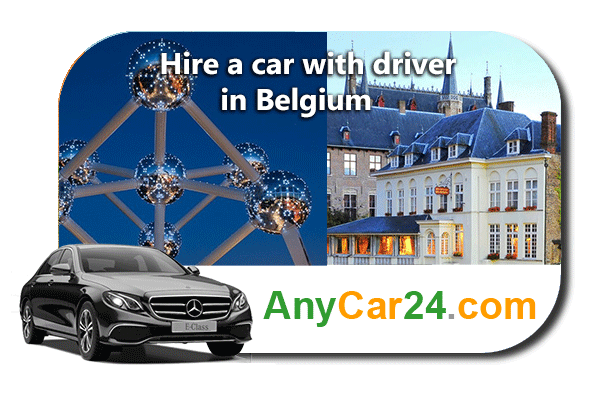Hire a car with driver in Belgium
