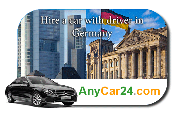 Hire a car with driver in Germany