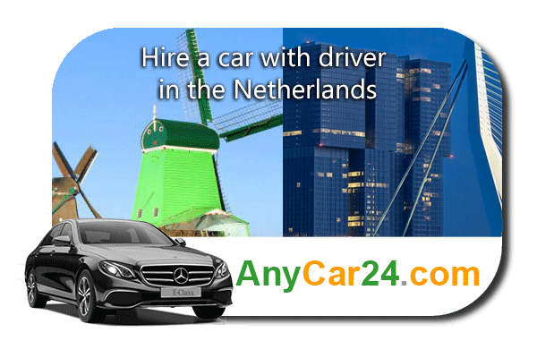 Hire a car with driver in the Netherlands