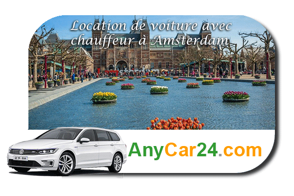 Louer une voiture avec chauffeur à Amsterdam