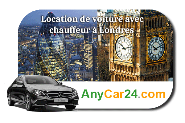 Louer une voiture avec chauffeur à Londres